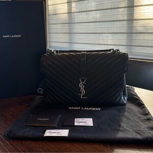 YSL Large College Bag